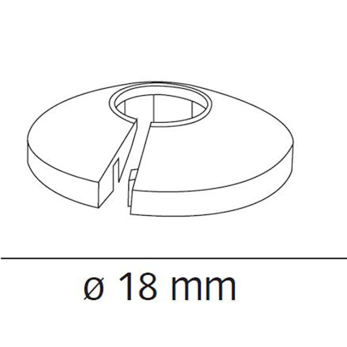 MeisterWerke Heizkörper-Rosetten Kirschbaum amerik. 014-Echtholz/Massiv