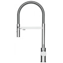 Vorschaubild 3 Wege Wasserhahn Küchenarmatur, FL, mit 360° schwenkbarem Auslauf, abnehmbare 2 strahl Handbrause, Verchromt