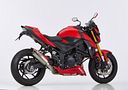 Vorschaubild Shark Performance SLIP-ON Titan silber SRC 4 für SUZUKI GSR 750,GSX-S 750 EURO3 EURO4 