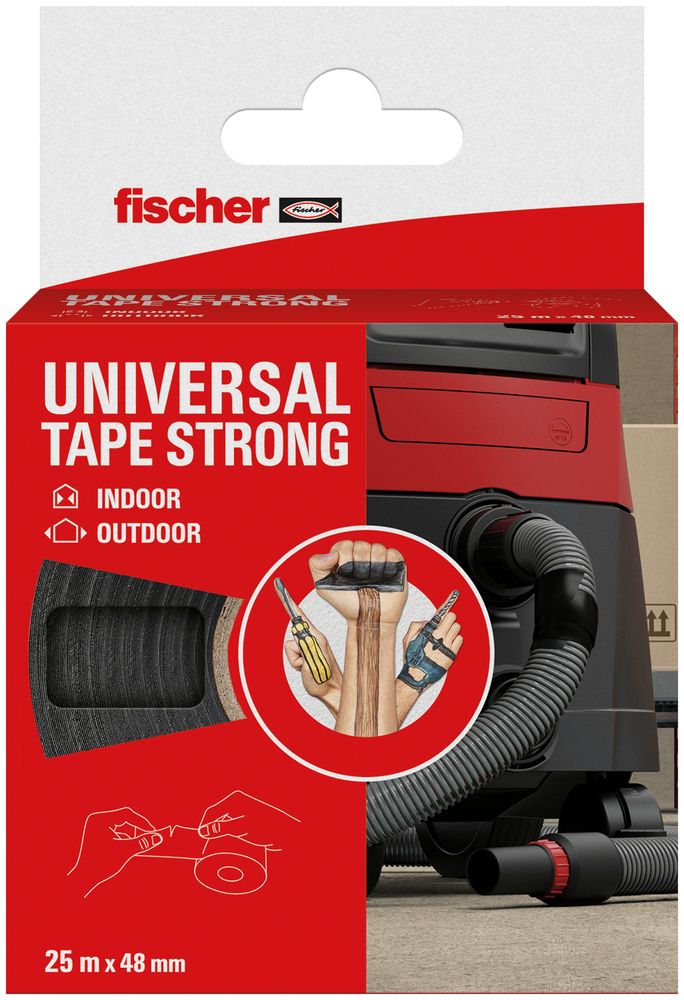 FISCHER Gewebeband 50 mmx25 m