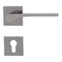 Vorschaubild Griffwerk VAYA 261 LEAF LIGHT fast2fix Fast2Fix Rosetten eckig Profilzylinder Samtgrau