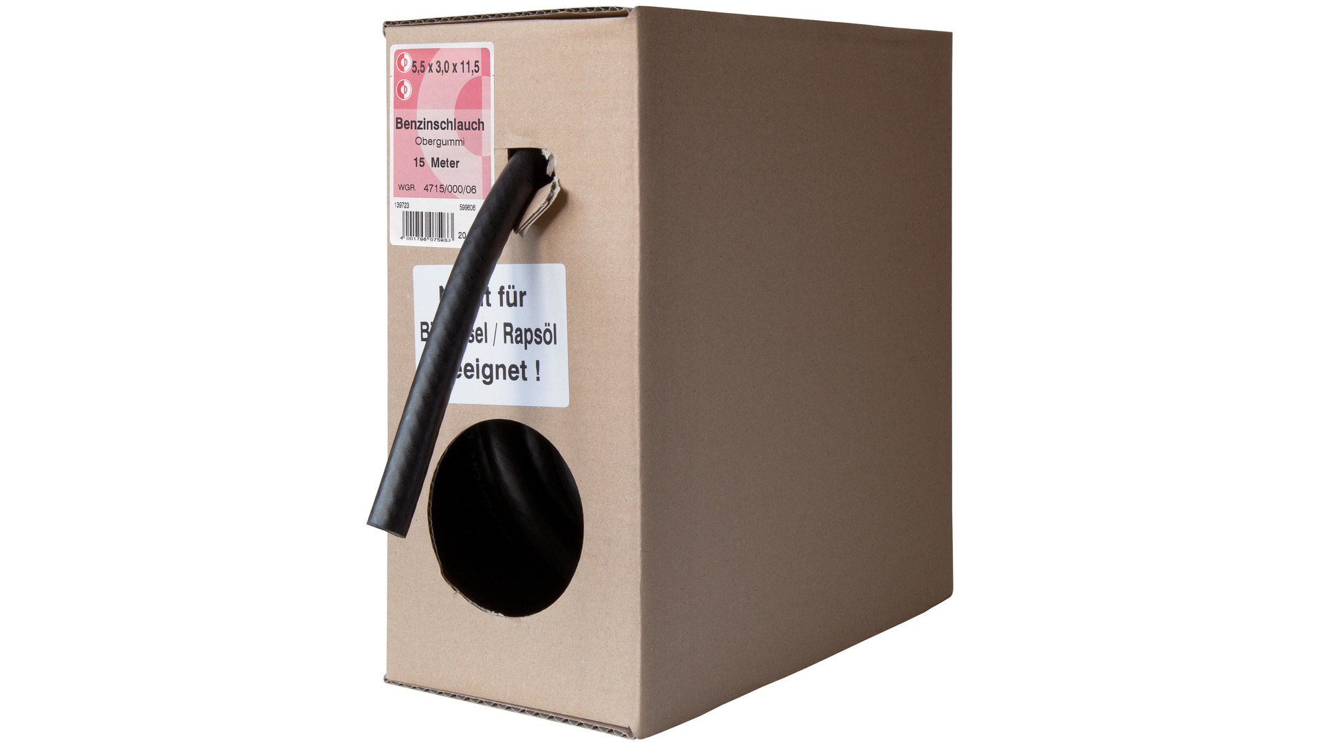 Dresselhaus Kraftstoffschlauch 4, 5 x 10, 5 mm (15 m Spule im Karton)