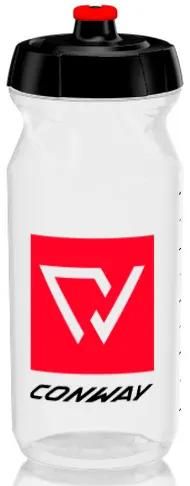 Conway Trinkflasche 650 ml transparent/rot