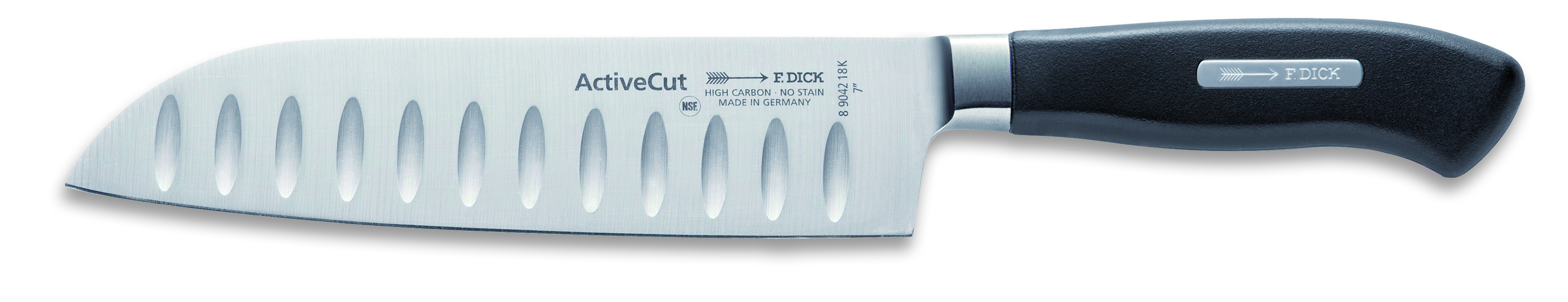 DICK Santoku mit Kullenschliff ACTIVECUT 18 cm