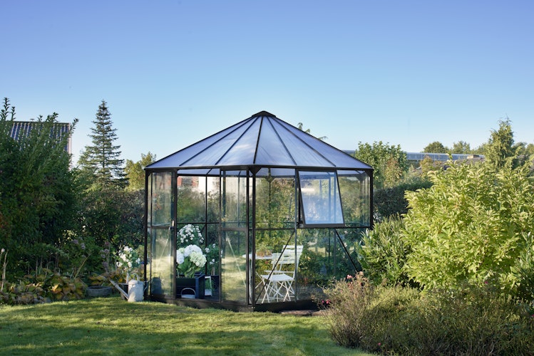 Halls Gewächshaus Atrium - 9 m²