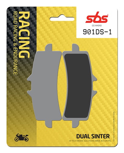 SBS Bremsbelag 901DS-1 Road Racing Endurance (Giftiger Biss)