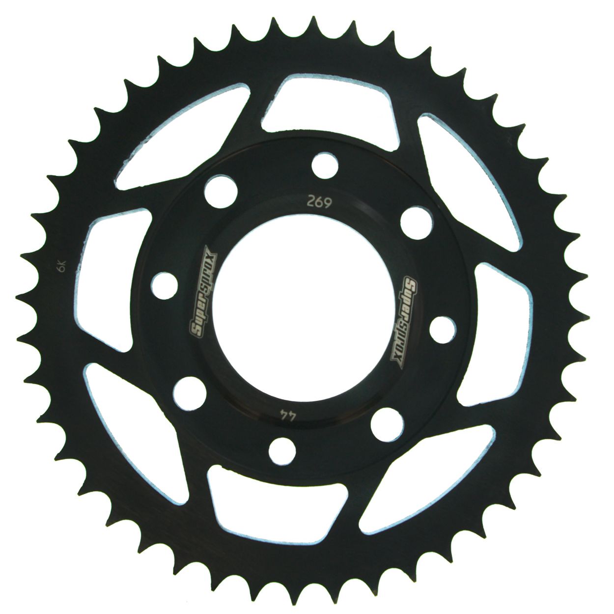 Supersprox Stahl-Kettenrad 428 44Z (Schwarz)