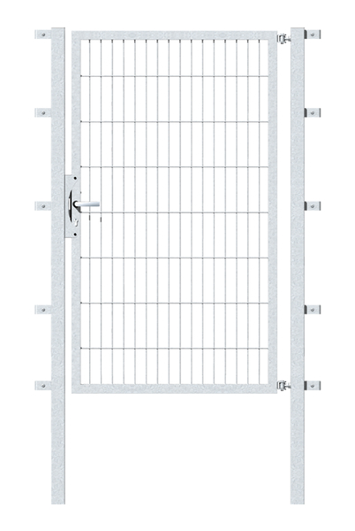 Thumbnail - Alberts® Einzeltor Flexo,feuerverzinkt,lichte BxH1000x1200,PF60x60/1700mm 646196