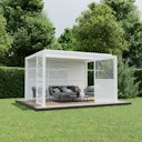 Ximax Lamellenwand (verstellbar) für Lamellendach Pergola Shade