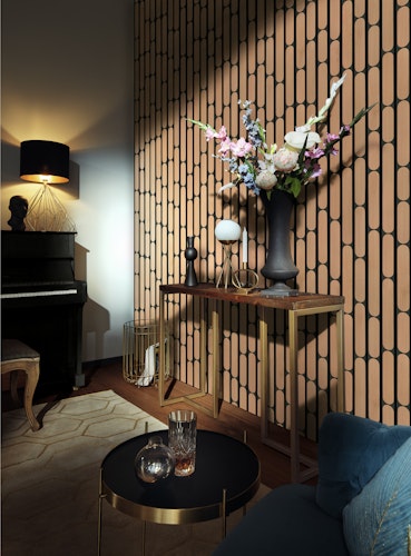 MEISTER Akustikpaneele Acoustic Sense BOLD 2600 x 330 x 20 mm 20123 Round tiles