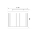 Vorschaubild MIW Ölfilter B9008 Papierfilter (OEM-Qualität)