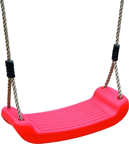 Akubi Kinderspielturm Lotti mit Satteldach inkl. Wellenrutsche und Doppelschaukelanbau (Set B)