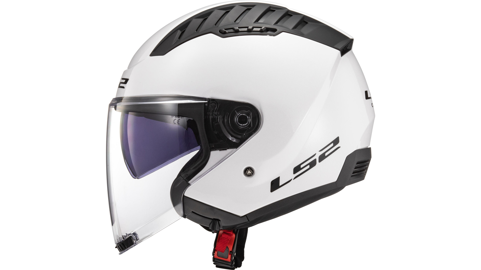 LS2 Jethelm OF600 Copter II Solid L Weiß