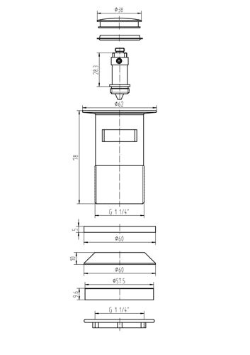 Press - Exzenter mit Überlauf