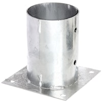 Alberts® Aufschraubhülse für Rundholzpfosten Ø121mm