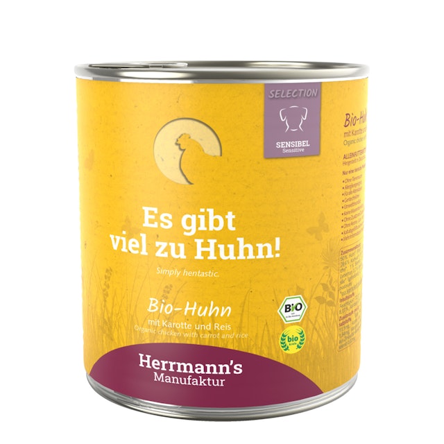 Herrmann's Selection Sensibel / Sensitiv 800g Dose HundenassfutterVorschaubild