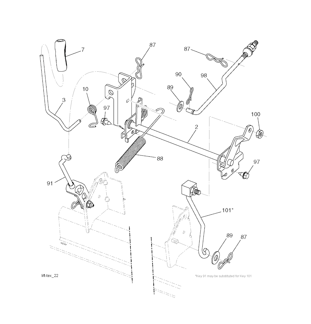 Explosionszeichnung Ersatzteile