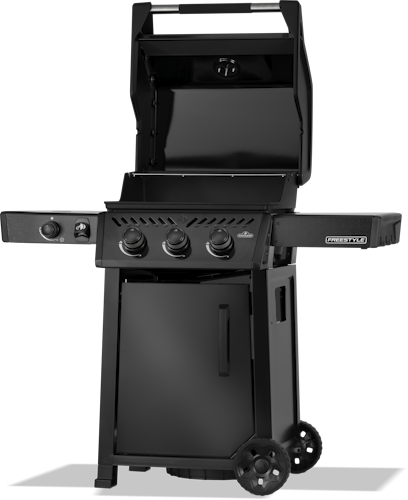 Napoleon Freestyle 365, 3 Hauptbrenner, Seitenbrenner und Tür, Schwarz