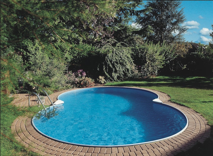 Summer Fun Achtform Aufstellbeckenset Classic 525x320x120cm