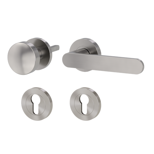 Griffwerk Wechselgarnitur AVUS rund - Samtgrau, Kaschmirgrau, Graphitschwarz