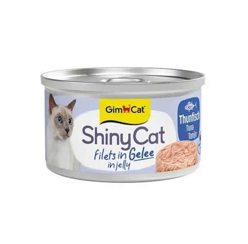 GimCat ShinyCat Jelly 70g-Dose Katzennassfutter