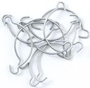 Vorschaubild Campagnolo Federspange Innenlager silber