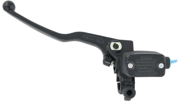 Brembo Kupplungsgeberzylinder PS13 schwarz, Hebel schwarz, mit Spiegelschelle M10x1, 25 Brembo 10467017