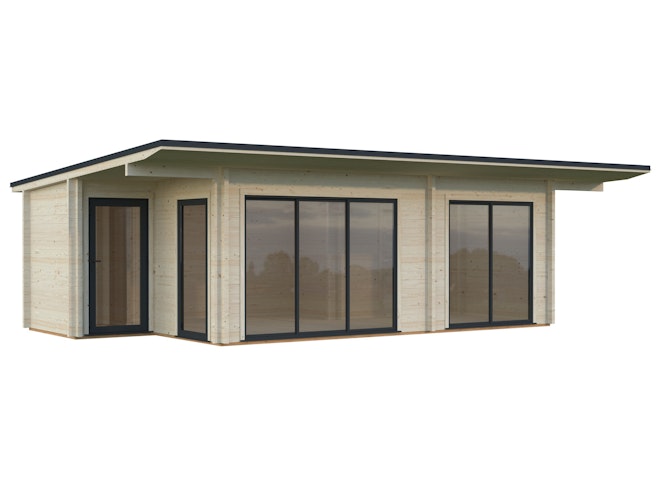 Palmako Ferienhaus Cecilia 27,3 m² Slide Plus - 70 mm