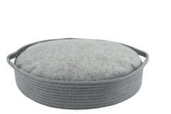 Nobby Korb NOLA Ø 45 x 10cm grau