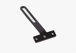 PROTECH Universal T-Träger für Rückstrahler Alu & Stahl Schwarz - Universal