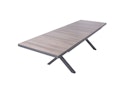 Vorschaubild Garden Pleasure Ausziehtisch AMELIA 200/260 x 100 cm, Aluminium Anthrazit / Keramik Eiche-Optik