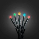 Vorschaubild Konstsmide Weihnachtsbeleuchtung  Micro LED Lichterkette dunkelgrünes Kabel