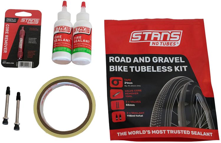 Stan's Tubeless-Kit Road & Gravel 25 mm beige