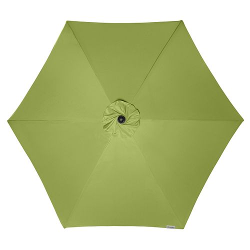 doppler Mittelmastschirm ACTIVE 380 Lift, Aluminium Silber / 100 % Polyester 180 g/m²