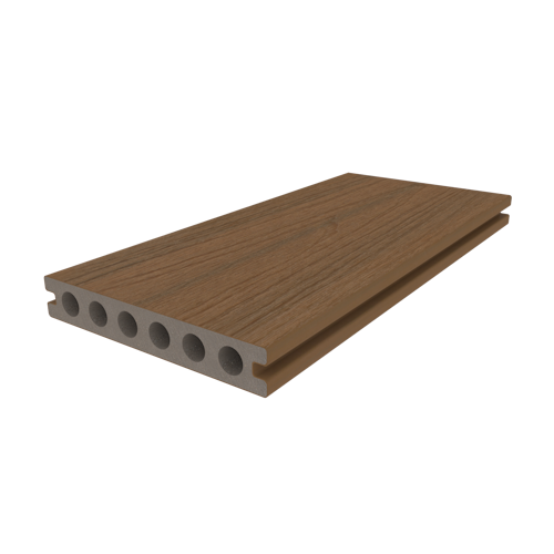 NewTechWood Deluxe Vintage WPC-Terrassendiele Hohlkammer Teak  23 x 138 mm