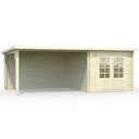 Vorschaubild Palmako Gartenhaus Ella 6,9 + 10,0 m² - 28 mm