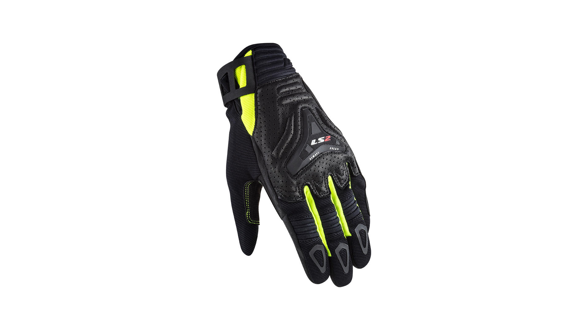 LS2 Handschuh All Terrain Herren - Schwarz/Gelb  [Größe S]