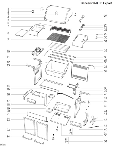 Weber Genesis S-320 LP SS (2008) (DE/AT)