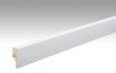 MEISTER Fussleiste Profil 8 PK  Uni weiß glänzend DF 324 - 2380 mm