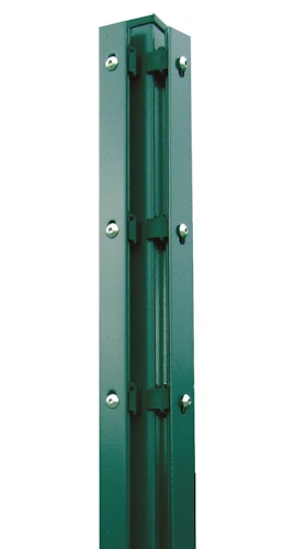 Kraus DS Eckpfosten S 60x40 mm mit Abdeckschiene - zum Einbetonieren