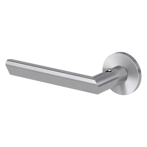 Griffwerk VAYA 137 TRI fast2fix Fast2Fix Rosetten rund smart2lock L Edelstahl matt