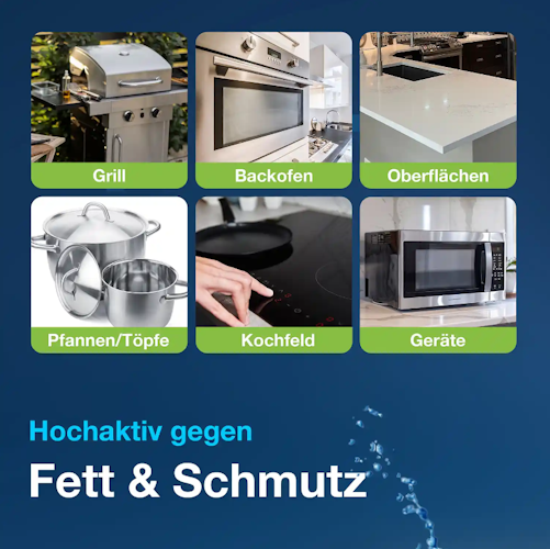 McBrikett FUSL Fettlöser Grill & Backofen