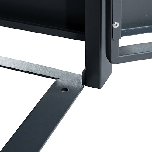 Weka Metall Mülltonnenbox Gary (für 1-4 Mülltonnen)