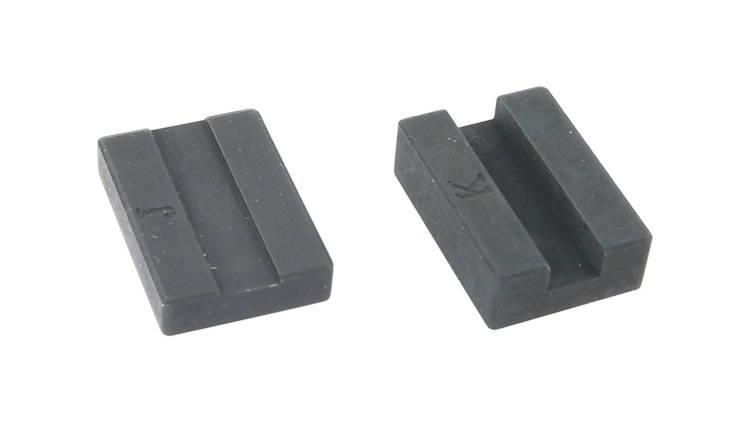 Bikeservice Führungsplattensatz 2-teilig