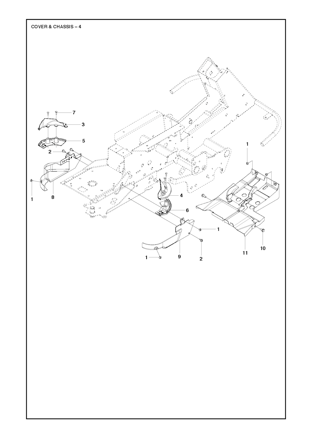 Explosionszeichnung Ersatzteile