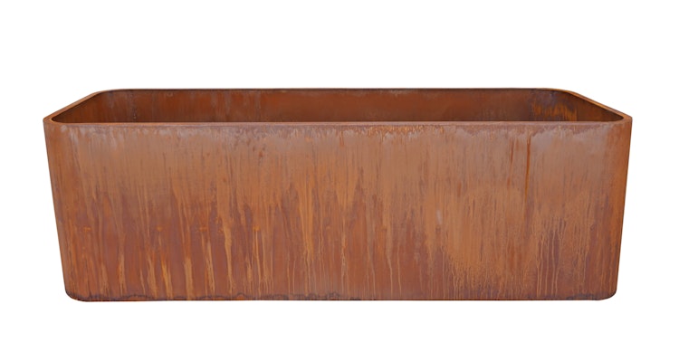 Badeko Pflanzeinfassung ,,Riva 1800“ in Edelrostoptik