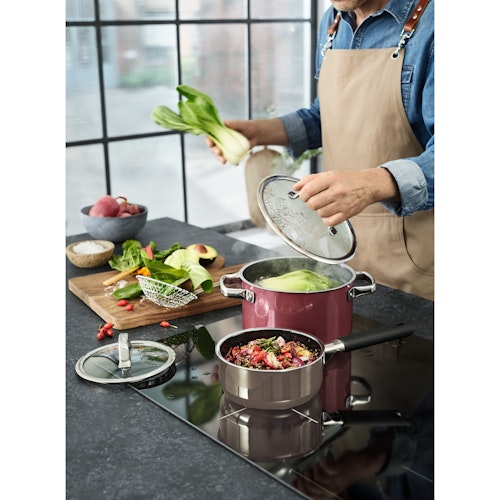 WMF Stielkasserolle Fusiontec Mineral 16 cm Dark Brass