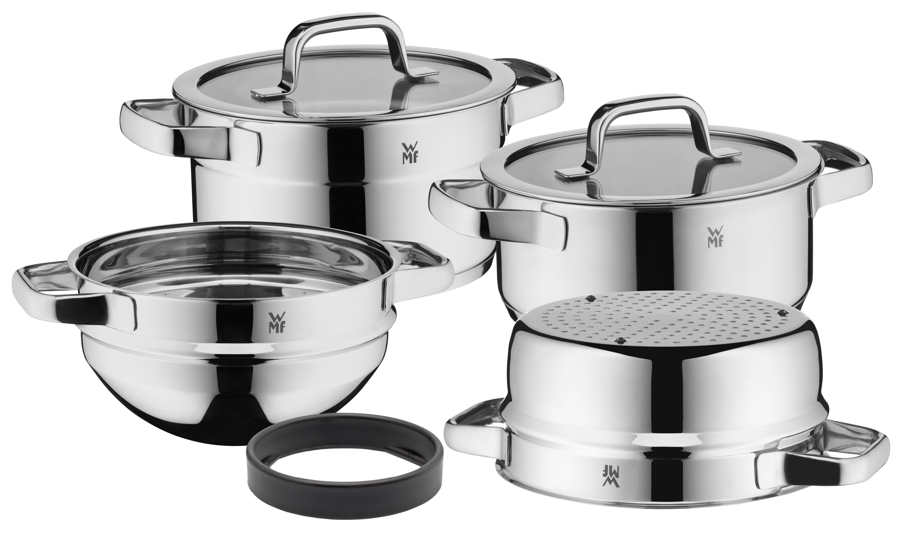 WMF Fleischtopf Compact Cuisine Ø 24 cm mit Glasdeckel