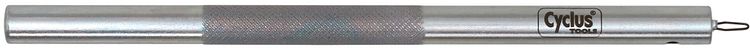 Cyclus Tools Speichennippelhalter silber zum Nippelaufdrehen in Hochschulterfelge