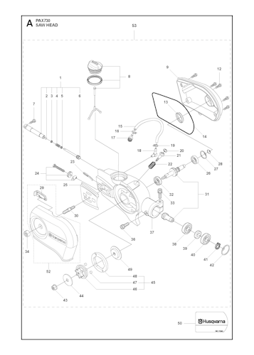 Husqvarna Zubehör und Werkzeuge 967688201 Hochentastervorsatz PAX730